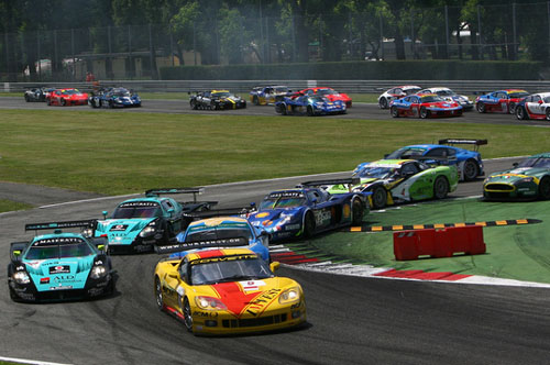 Mike Hezemans op Monza goed voor podiumplek in FIA GT1